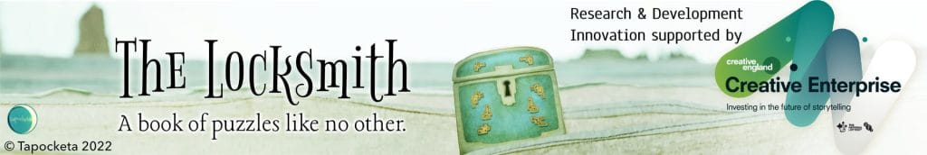 The Locksmith box on the beach banner